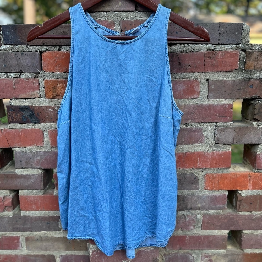 Old Navy Blue Muscle Tee